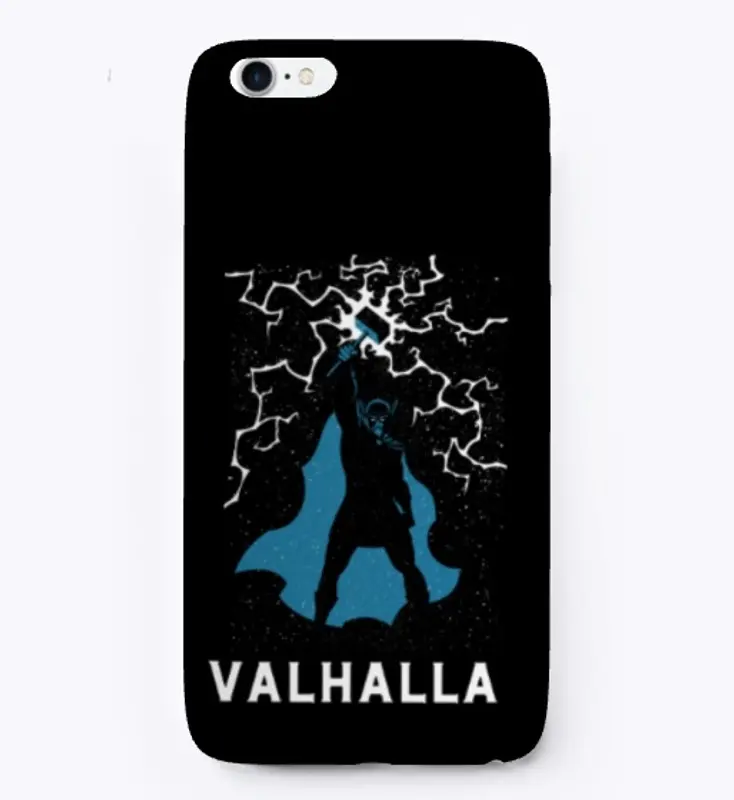 Valhalla Logo Thor's Hammer iPhone cover