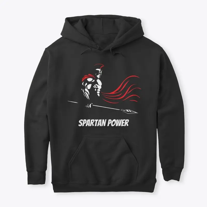 Spartan Power classic pullover hoodie