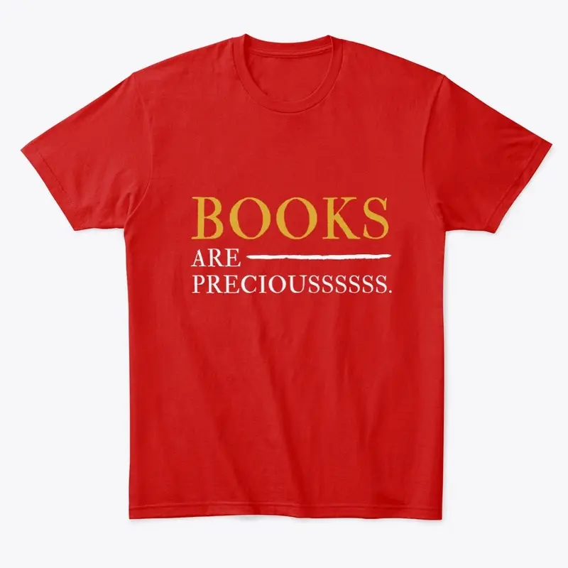 Books Are Precious Comfort Tshirt